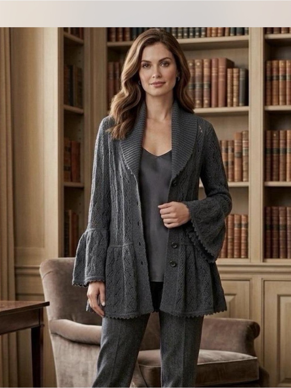 Diane Von Frustenberg Joelle cardigan L